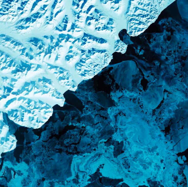 A Terra como Arte - Ebook com fotografias da NASA (Earth as Art) - Russia