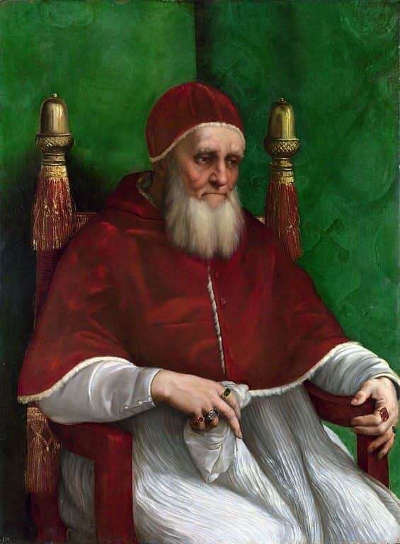 Papa Júlio II, de Michelangelo