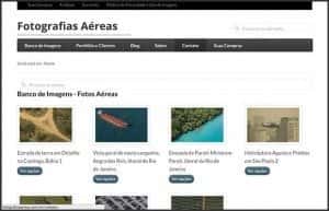Wordpress 10 anos - 10 projetos, sites e blogs que participo: Fotografias Aéreas