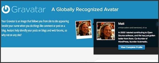 Wordpress 10 anos - 10 outros produtos Automattic e Wordpress Foundation: Gravatar