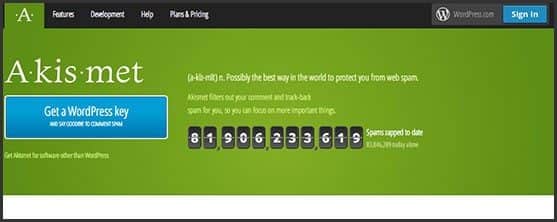 Wordpress 10 anos - 10 outros produtos Automattic e Wordpress Foundation: Akismet