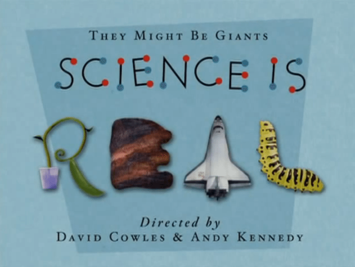 Vídeo: música Science is real (a Ciência é real), They Might Be Giants