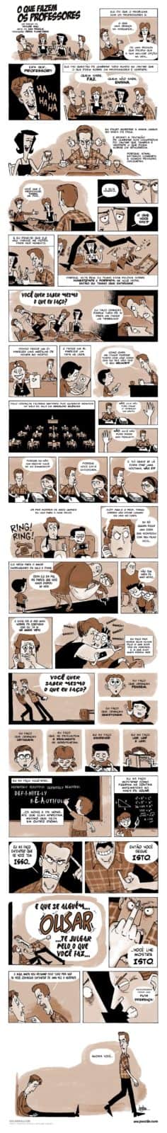 O que fazem os professores, de Taylor Mali e Zen Pencils (quadrinhos)