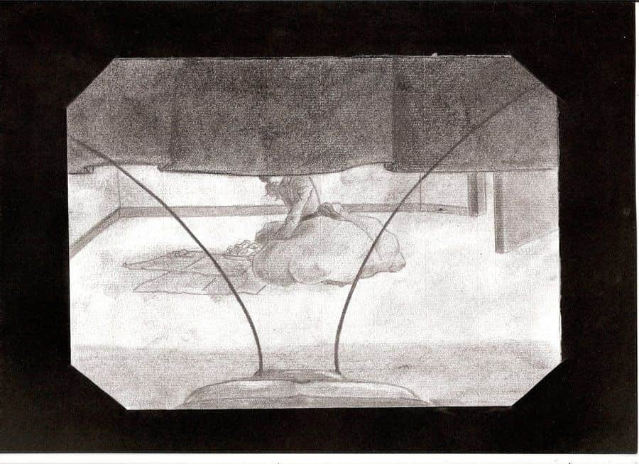 Ilustração de Laura "Shaarila90" para Metamorfose, de Franz Kafka