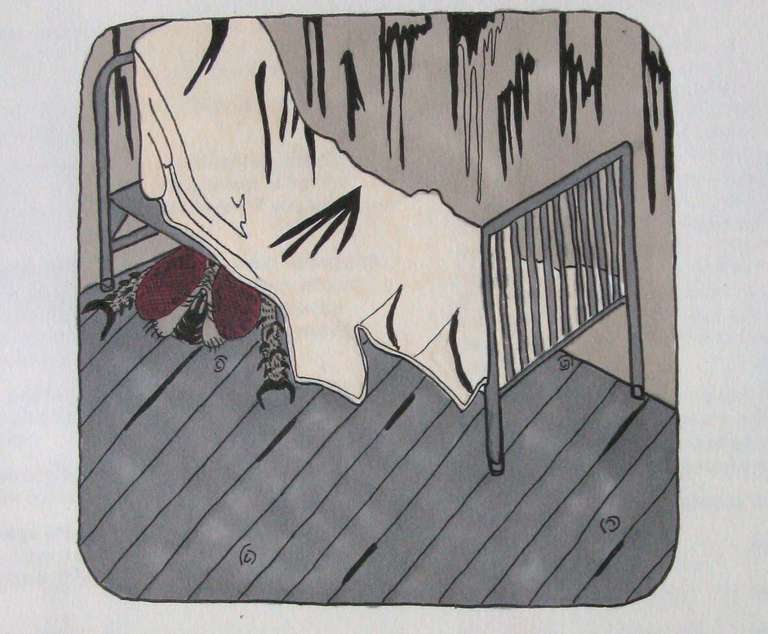 Ilustração de Lil Blonde Zombie para Metamorfose, de Franz Kafka