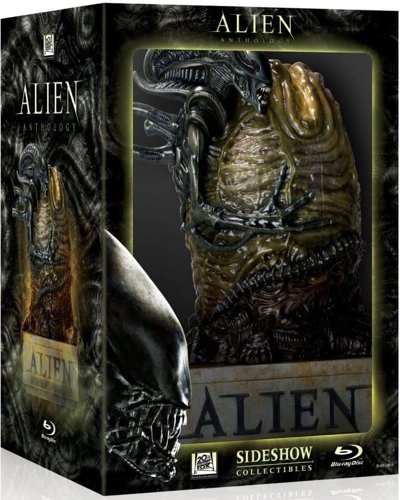 Alien Quadrilogia em Blu-Ray. Embalagem Ovo Alien. ( Alien Anthology (Alien / Aliens / Alien 3 / Alien: Resurrection) (Egg Packaging) [Blu-ray] (2010)