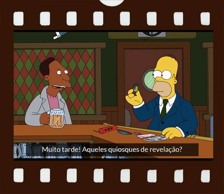 Carl conversa com Homer
