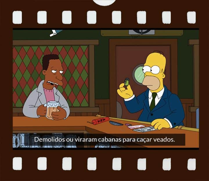 Carl e Homer conversando