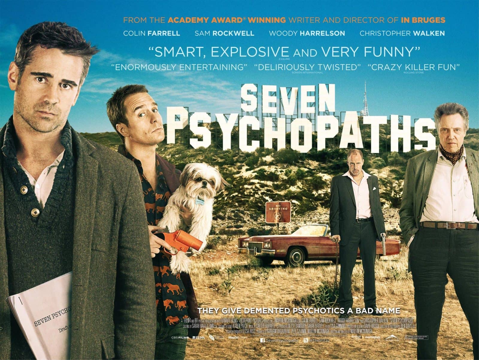 Cartaz de Seven Psychopaths