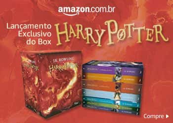 Caixa especial com todos o livros da série Harry Potter