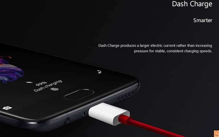 carregador Dash do Oneplus 5