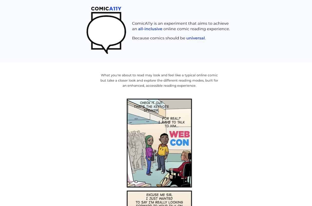 comic panels in vertical orientation