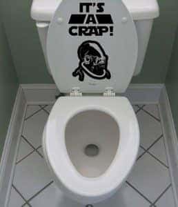 Adesivo de toilete It's a crap Almirante Ackbar