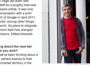 Entrevista com Larry Page, do Google, na Fortune