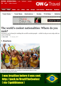 Brasil, o país mais legal do mundo, segundo a CNN Travel