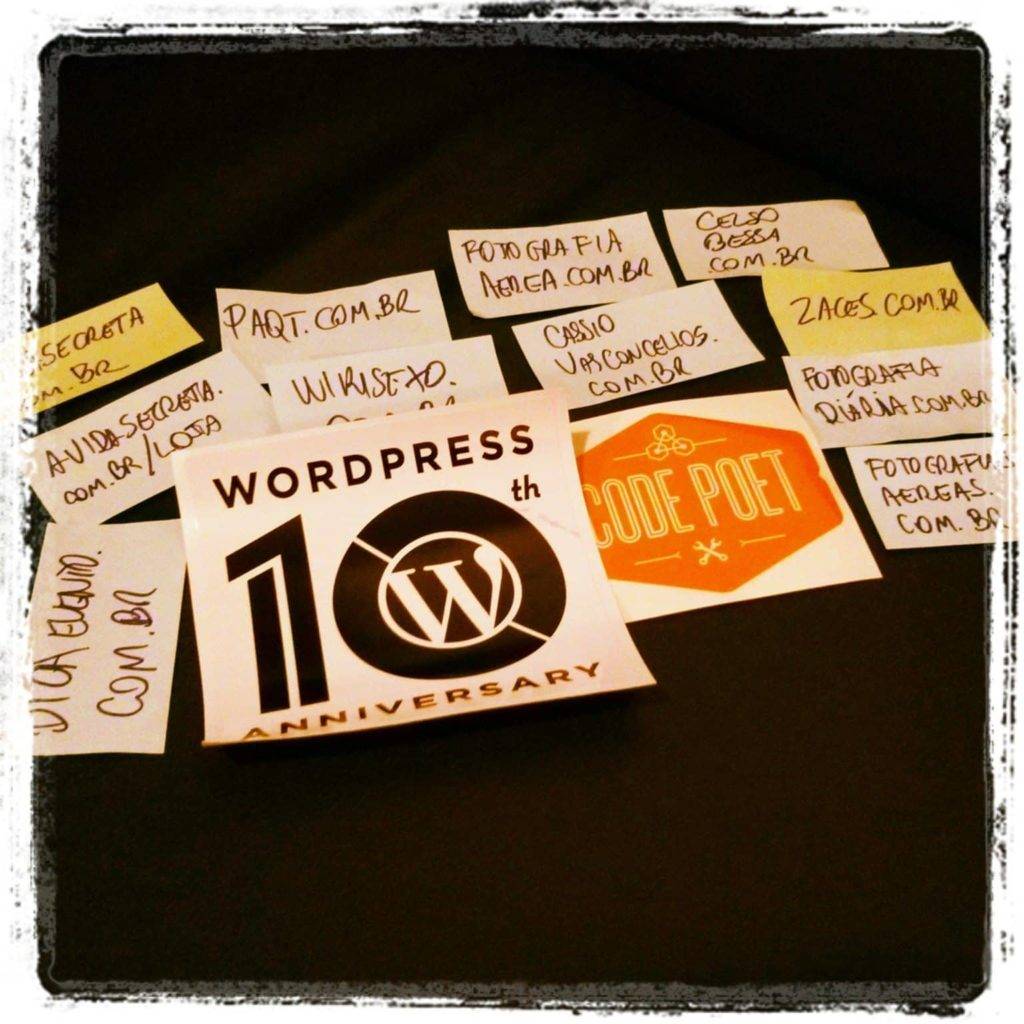 Wordpress 10 anos: 10 projetos, sites e blogs que participo