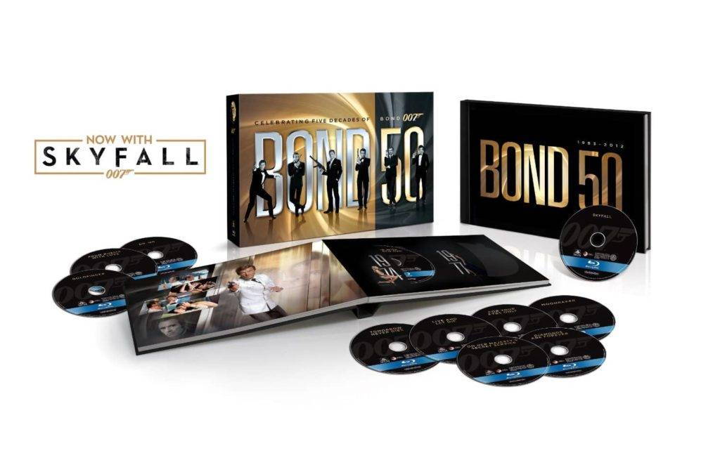 James Bond 50 + Skyfall em caixa especial